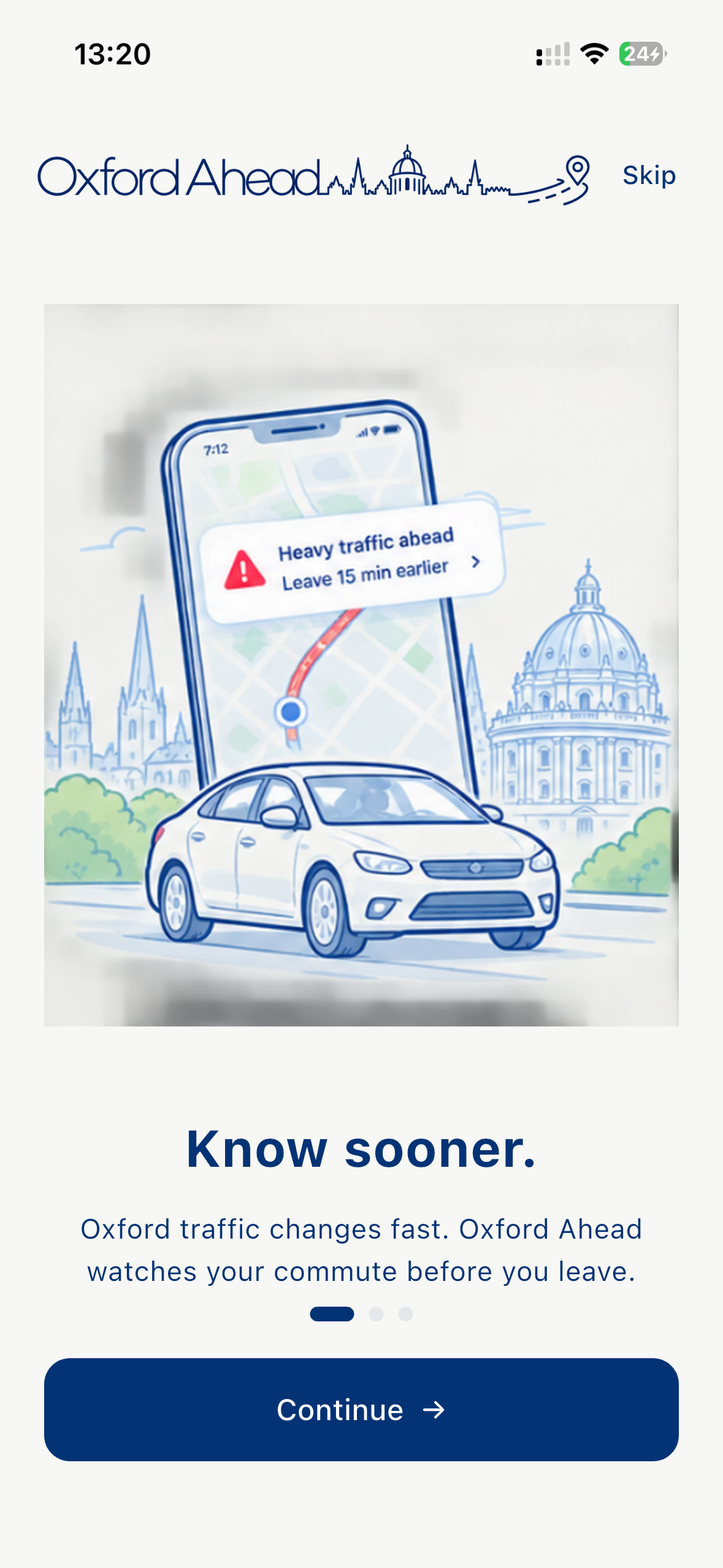 Oxford Ahead onboarding