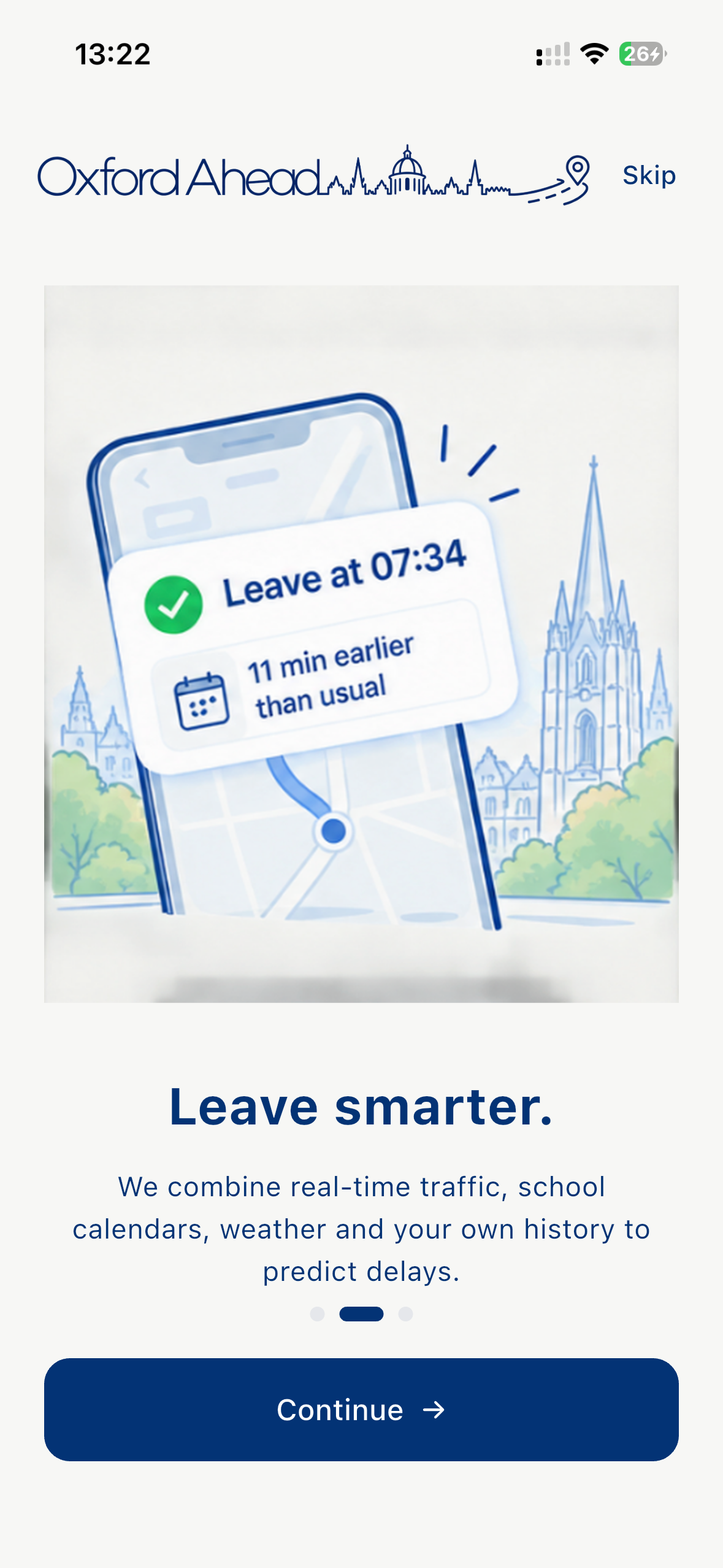 Oxford Ahead onboarding